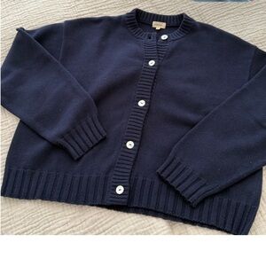 DONNI. Midnight Blue Women's Cardigan Size Small